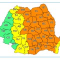 Ialomița: Cod Portocaliu de vijelii puternice, grindină și ploi abundente