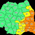 Ialomița: Cod Portocaliu de instabilitate atmosferică