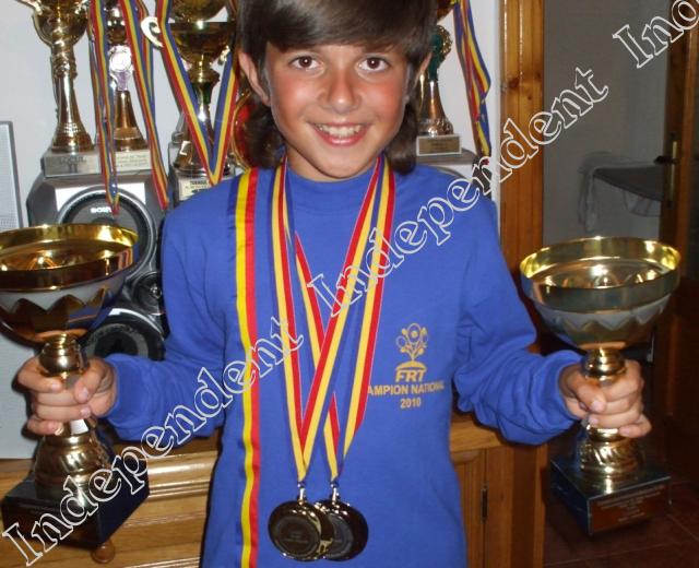 Sorin Iordache, campion național la dublu