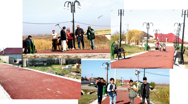 Trotuarul de promenadă de la Bărbulești