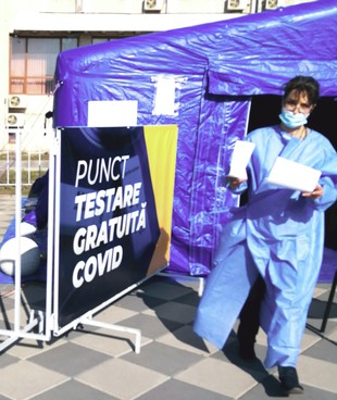 Peste 1900 de persoane testate anti-COVID-19 în programul Primăriei Slobozia