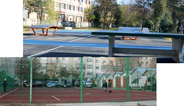Locuri de joacă și terenuri de sport funcționale la Slobozia