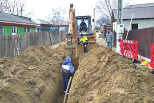 Urban SA extinde rețeaua de canalizare din Cartierul Bora
