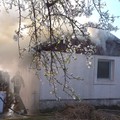 Incendiu la o casă din Dridu
