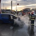 Urziceni: Mașină distrusă în urma unui incendiu