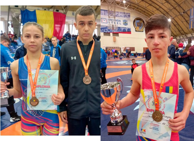 Două trofee pentru luptătorii ialomițeni