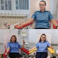 Jandarmii ialomițeni celebrează «Ziua Mondială a Donatorului de Sânge»
