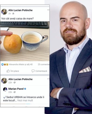 Cât de mare e caisa consilierului Potinche?