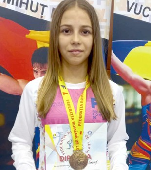 Oana Dumitru, campioană națională U13