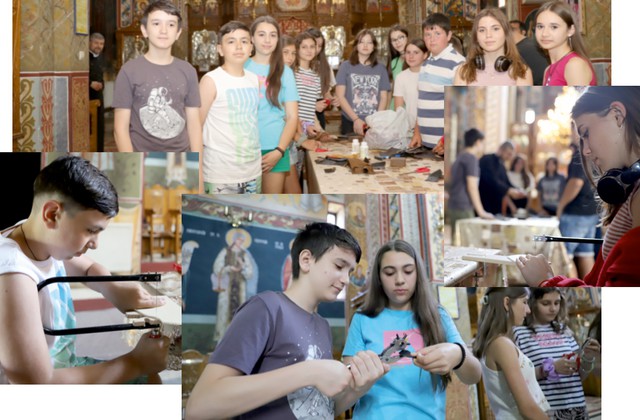 «Atelierul de traforaj» al Catedralei Urziceni