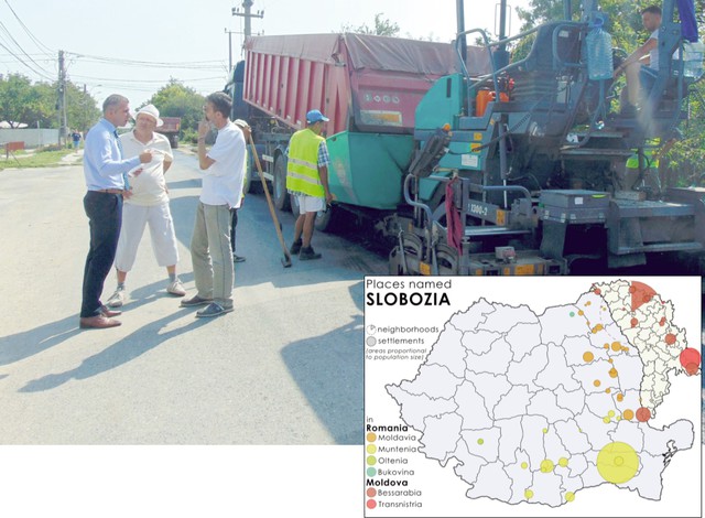 Mocioniu a asfaltat 30 de kilometri de «drumuri noi» la Slobozia