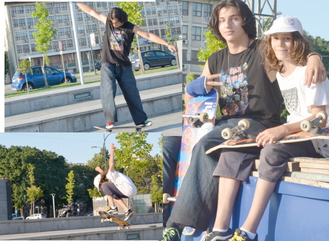 Ultimii practicanți ai skateboardului la Slobozia