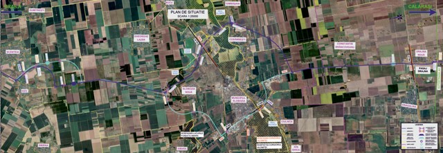 Drumul Expres TransRegio va ocoli municipiul Slobozia și localitatea Cosâmbești