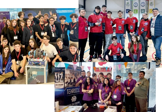 Trei licee, trei premii, trei echipe: «Evolution», «ArtRobotiX», «TEHROCUZ»!