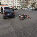 Autoturism răsturnat în apropierea fostului Combinat Chimic, accident cu motocicletă în Slobozia
