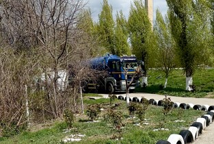 Clean Tech Ciulnița transportă apele reziduale cu vidanjele