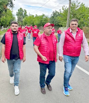 Campanie electorală a PSD Ialomița în comunele Albești și Perieți 