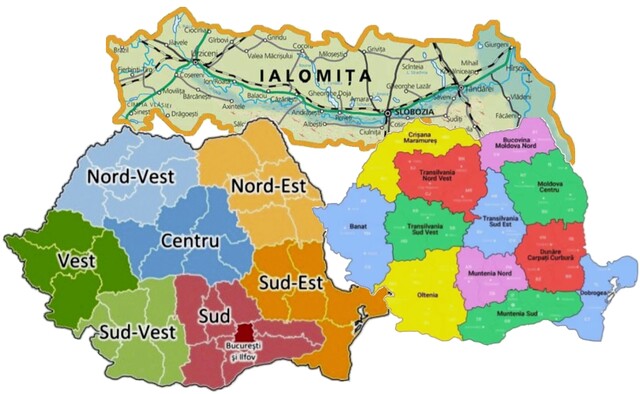Ialomița «dispare» în proiectele de Regionalizare