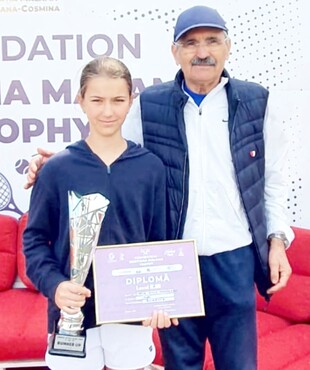 Maia Munteanu, la Finala «Summer Cups» U12 din Ajaccio/Franța
