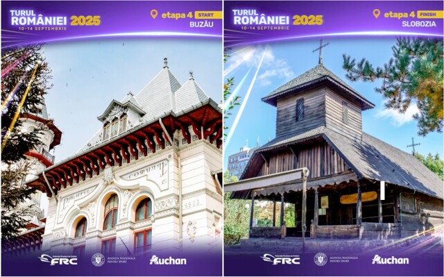 Cea mai lungă probă a Turului României 2025: 212 km între Buzău și Slobozia, cu traversarea spectaculoasă a Dunării