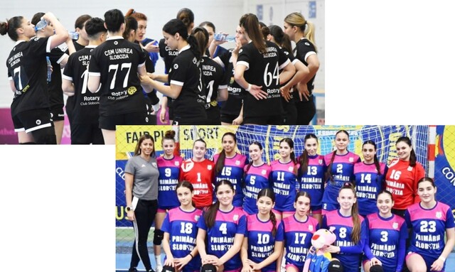 Junioarele 1/2 CSM Unirea Slobozia și-au aflat adversarele