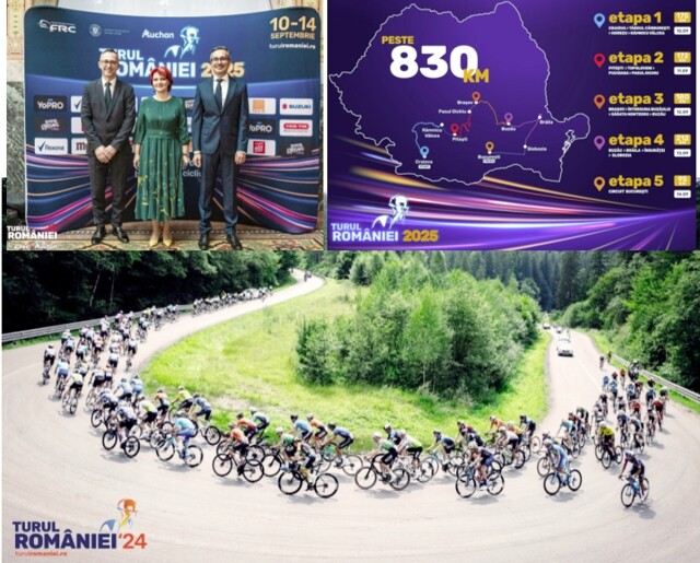 150 de cicliști din 13 țări pornesc miercuri, 10 septembrie, în Turul României, cel mai important eveniment de ciclism al țării