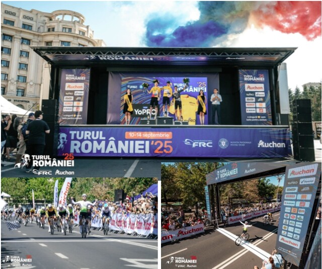 Turul României s-a terminat cu o adevărată sărbătoare ciclistă în centrul Capitalei