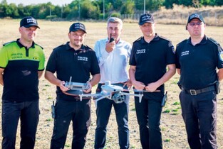 Dronă de 32 mii de lei, în dotarea Poliției Locale Slobozia