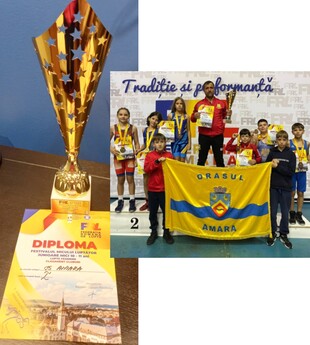 Sportivii CS Amara, rezultate remarcabile la «Festivalul Micul Luptător»