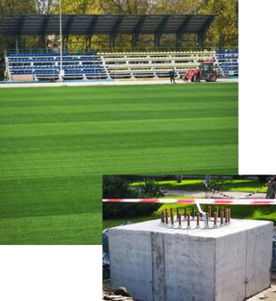 Un nou termen de finalizare a lucrărilor pentru Stadionul «1 Mai» din Slobozia