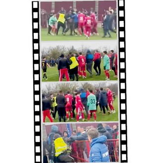 Scandal și bătaie la meciul dintre CS Amara și FC Movila