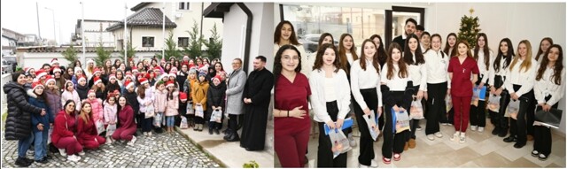 Grupuri de colindători au adus atmosfera de sărbătoare la Clinica Dr. Ardeleanu Slobozia