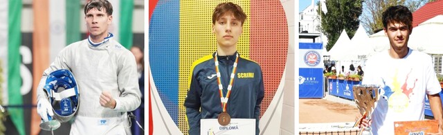 Frații scrimeri George și Eduard Dragomir, în topul clasamentului sportivilor ialomițeni pe 2025
