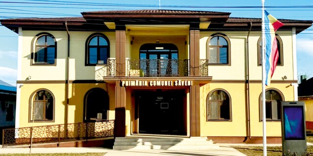 Noul sediu al Primăriei Săveni, inaugurat