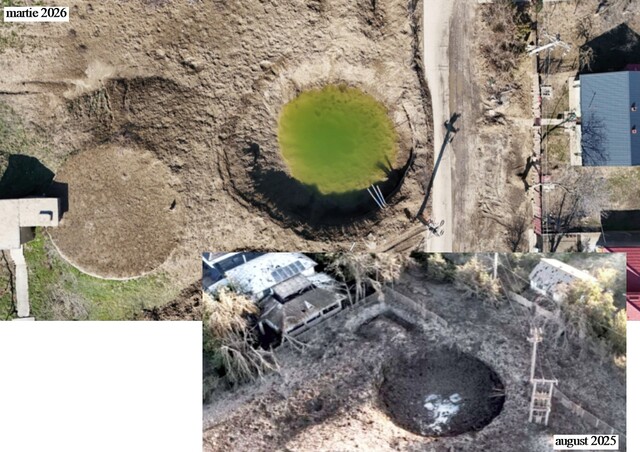 «Craterul» cauzat de explozia pungii de gaz de la Amara se extinde!