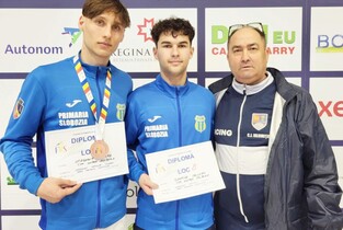 Spadasinul Eduard Dragomir, bronz la Campionatul Național de sabie tineret