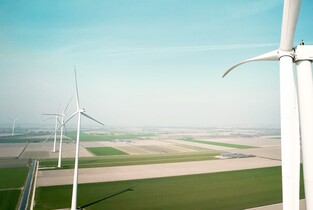 Parcul eolian de 253,1 MW din Ialomița, în plină construcție