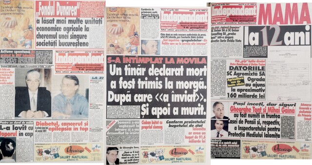 Ialomița de acum 25 de ani... (IV 2001)