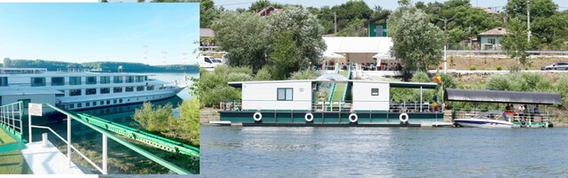 Turism fluvial la Stelnica