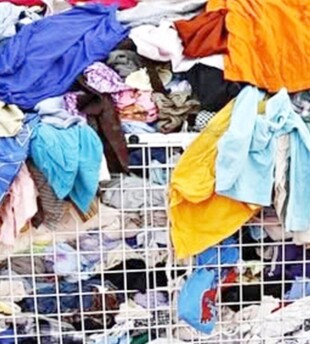 Colectare de materiale textile la Miloșești