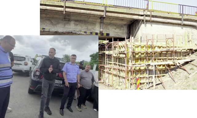 Podurile peste râul Ialomița din Bucu și Țăndărei se închid pentru reparații