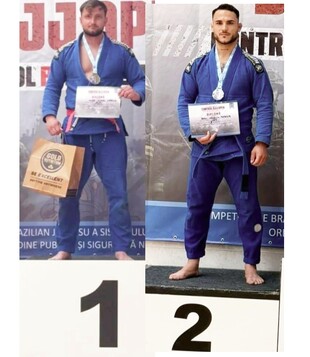 Viorel Ioniță și Mădălin Roșu, sportivi legitimați la CSM Unirea Slobozia, campioni la «CONTROL OPEN BRAZILIAN JIU-JITSU 2026»