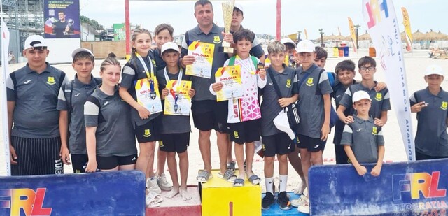CS Amara, Campioană Națională pe echipe la lupte pe plajă