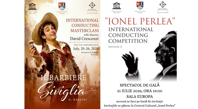 Festivalul Internațional «Ionel Perlea»: Masterclass și Concurs de Dirijat!