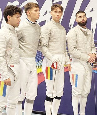 Echipa CSM Unirea Slobozia, vicecampioană națională la Cupa României la Sabie Masculin!