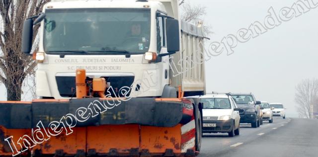 Ialomița are bani pentru 24 de ore de viscol