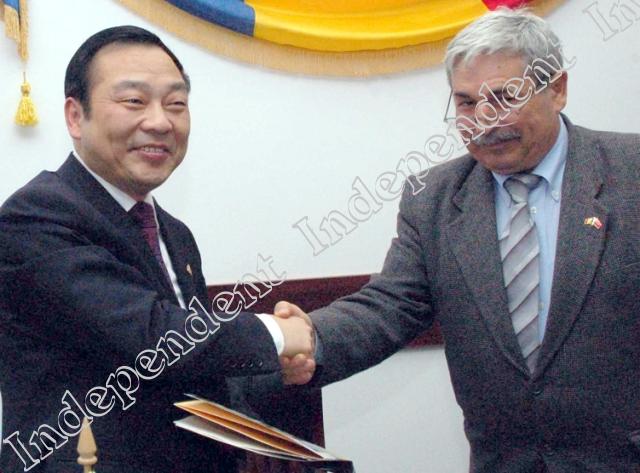 Ionașcu s-a înfrățit administrativ cu chinezii