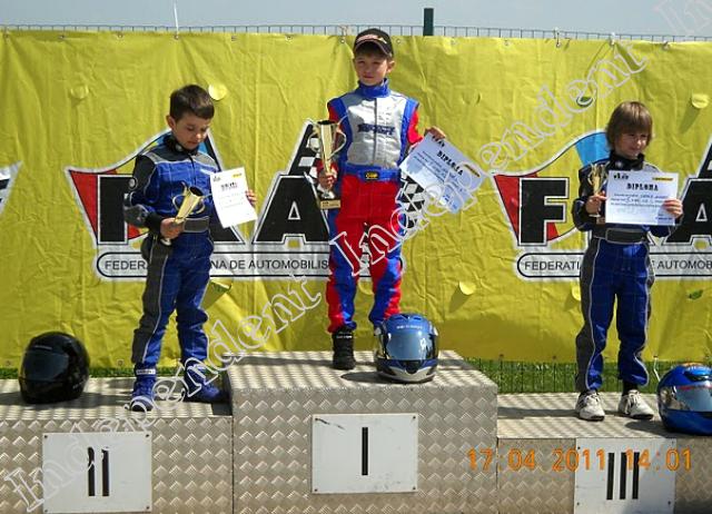 Doi slobozeni, pe podium la Naționale