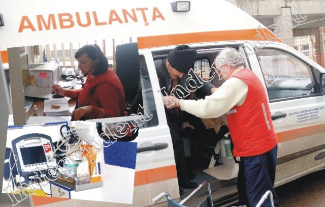 Ambulanța, singura speranță de supraviețuire a bolnavilor din Țăndărei