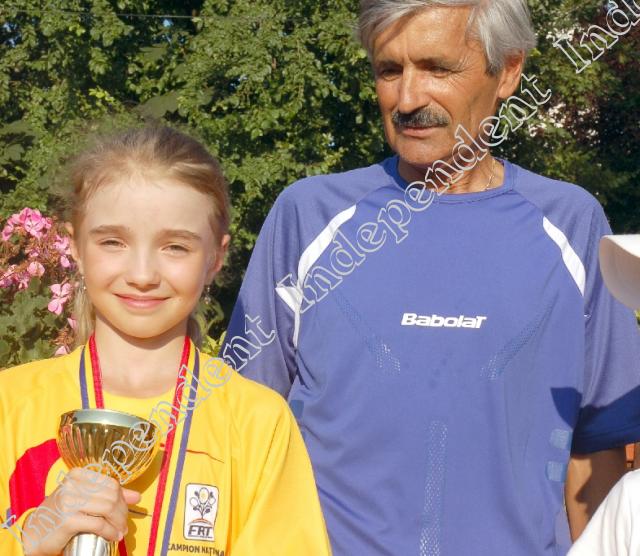 Alexia Gândac, campioana României la tenis de câmp
